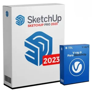SketchUp Pro 2023 + V-Ray 6 para Windows | Licença ESD original